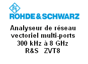 R&S ZVA Analyseur de rseau vectoriel Rohde & Schwarz vainqueur dans la catgorie RF & Wireless Test 